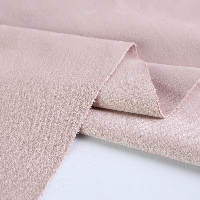 Two-Sided Faux Fur Polyester Fabric for Clothing, Carpets, Home Textiles, Suede-Like Fur Cushions