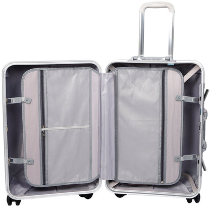 Hardshell Luggage with Spinner Wheels, Password Lock, Waterproof Compartment, Lightweight 20in Suitcase for Long Vacation