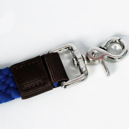 Tough 1 Pro Braided Cotton Rein for Horse Headstall with Snaps | Soft and Durable Reins | Horse Tack Equipment