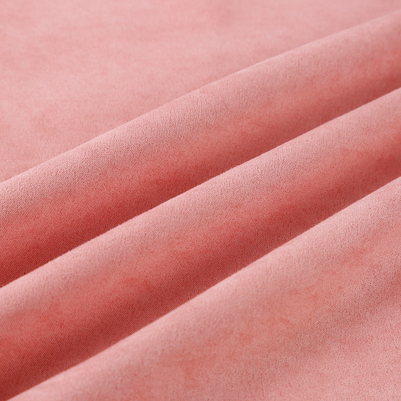 Five Satin Suede Polyester Fashion Fabric Cushion Home Textile Home Decoration Knitted Fabric Deerskin Velvet Fabric